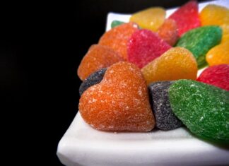 Żelki o smaku lukrecji